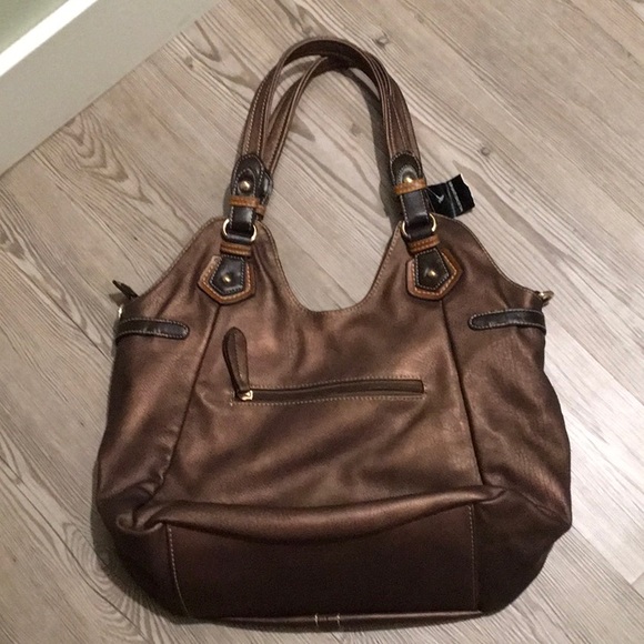 Black Rivet Bags Black Rivet Brown Leather Purse Poshmark